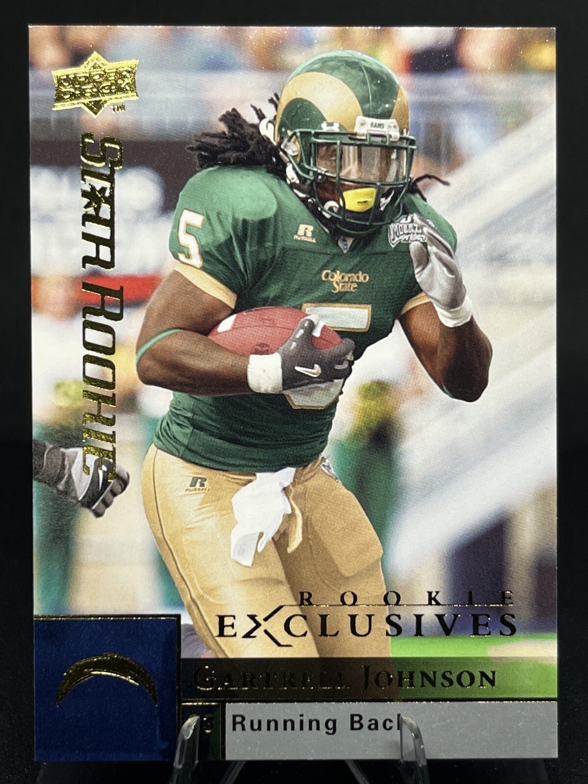 GARTRELL JOHNSON 2009 Upper Deck Star Rookie Exclusives #27 San Diego Chargers