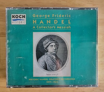 GEORGE FREDERIC HANDEL - Collector's Messiah - Historic Handel Oratorio CD Set