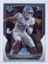 2022 Bowman U #75 Tony Grimes Near Mint