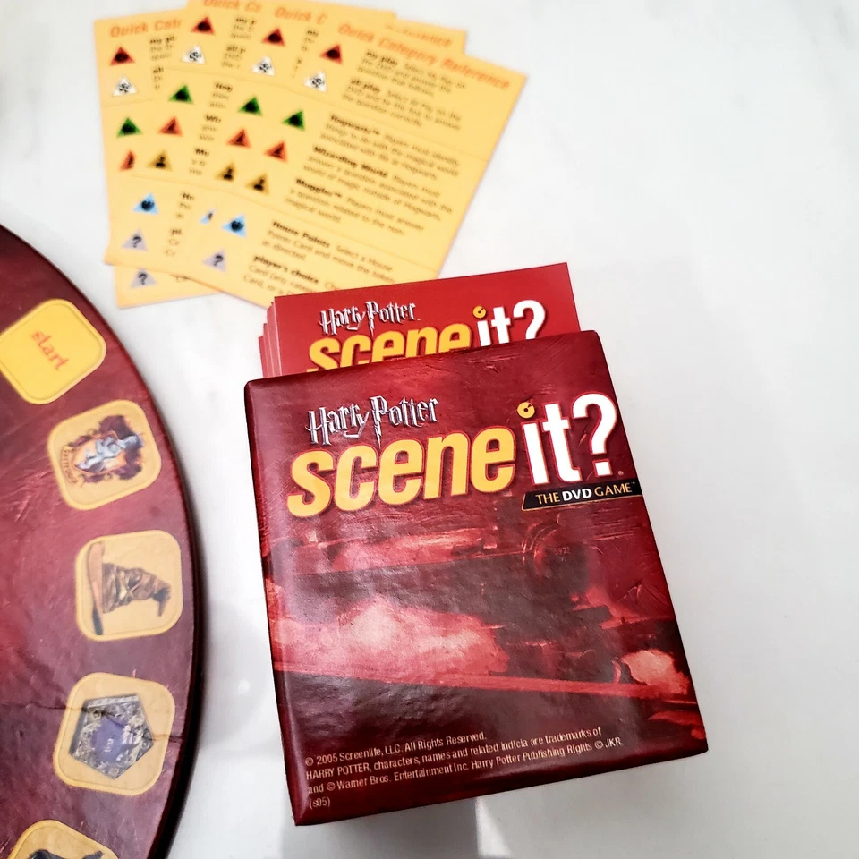 Harry Potter Scene It? The DVD Game 2005 - 1st Edition Parts Complete -No Instr. - Image 3 of 4