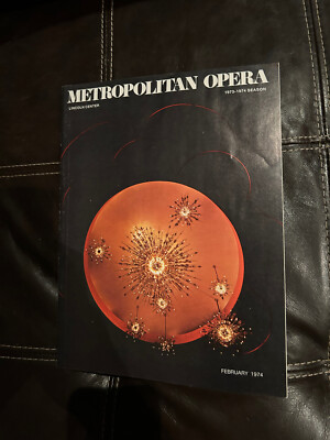 Metropolitan Opera Lincoln Center The Met Verdi Boccanegra 1973-74