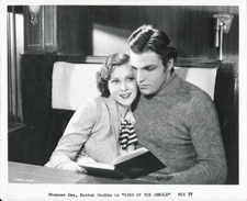 FRANCES DEE BUSTER CRABBE Vintage KING OF THE JUNGLE Paramount Pictures Photo