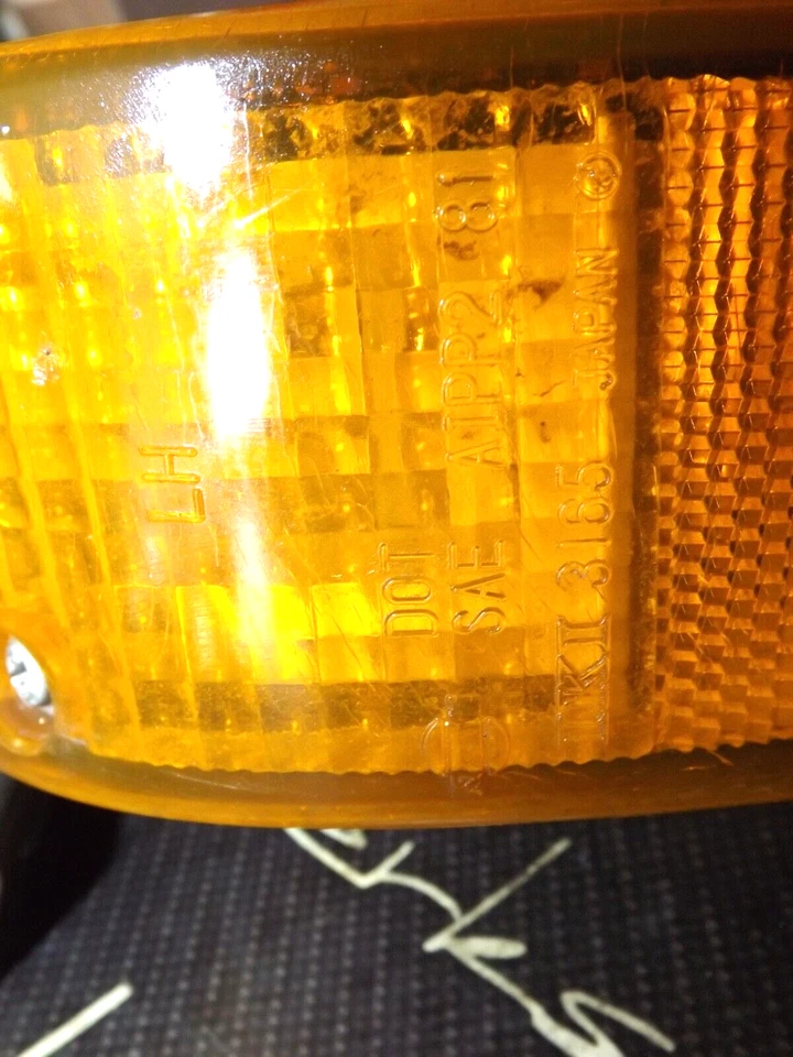 83-86 USDM OEM Nissan Pulsar EXA NX N12 conjunto de luz de esquina delantera izquierda 3165 FL Foto 2 de 4