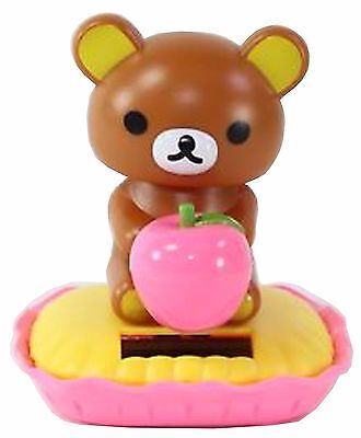 Rilakkuma Brown Bear in a Coffee Mug Japan Figure Solar Toy Gift USA Seller