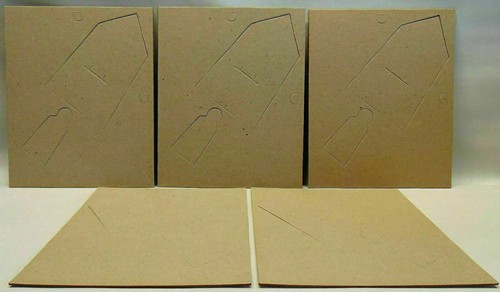 11" x 9" 28cm x 23cm Cardboard Pre-Cut for Picture Frame Back Pack of 5, Framing - Afbeelding 1 van 3