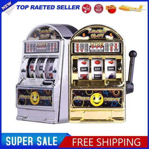1pc Unisex One-arm Bandit Toy Decompressed Palm Slot Machine Kid Fun Toys  - Picture 1 of 11