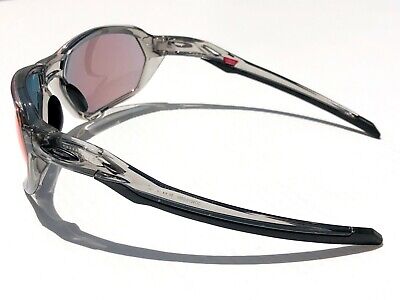 NEW* Oakley PLAZMA Grey Ink Transparent Clear w PRIZM Road Bike Sunglass  9019-03