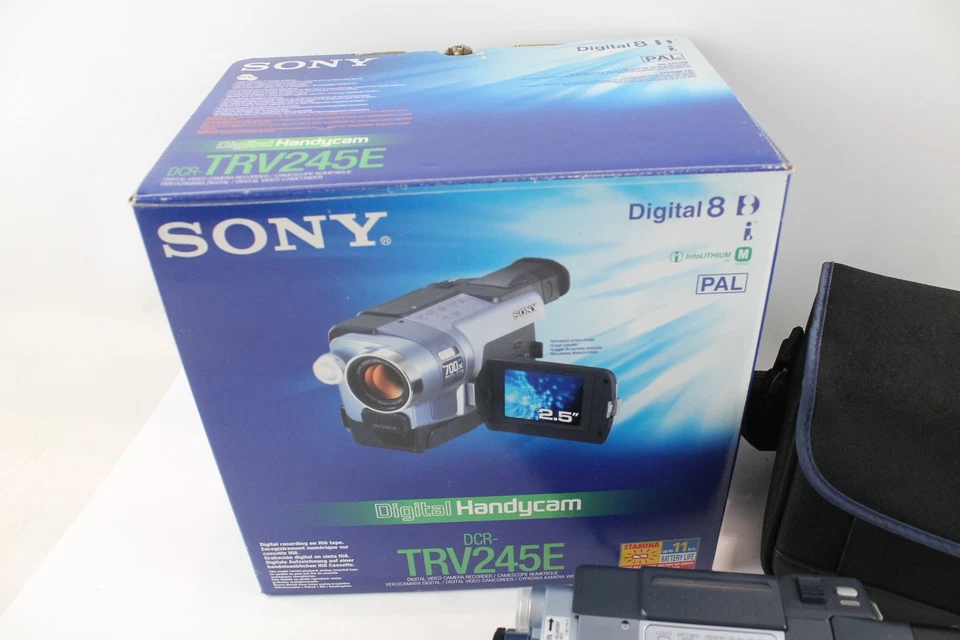 Sony Handycam DCR-TRV245E Handheld Digital Video Camera Working w/ Original Box - Image 2 of 4