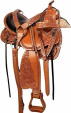 Premium Western Trail Saddle Endurance Horse Tack Suitable For All Horse