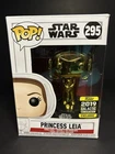 Funko Pop! Star Wars Princess Leia 2019 Galactic Convention Exclusive Gold #295