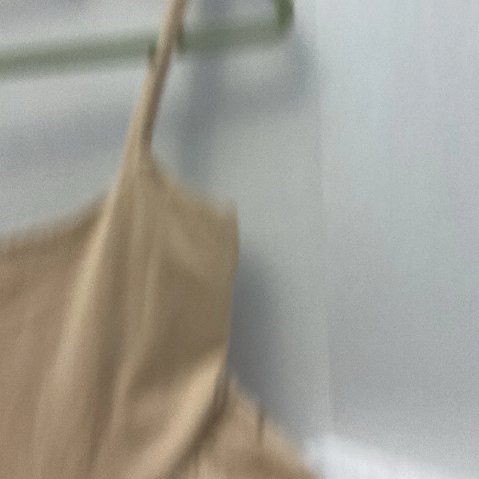 VETEMENTS Corpetto donna kaki aderente e svasato cotone spandex taglia M OLDy NAVYo NUO CONchette