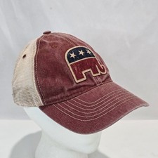 Legacy Republican Red American Elephant Snapback Adjustable Baseball Cap Trump