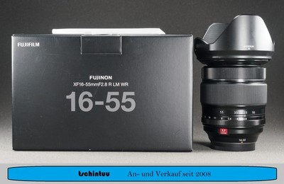 Fujifilm Fujinon XF 16-55 mm F 2.8 LM WR Objektiv Guter Zustand OVP