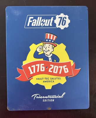 Tricentennial Edition Fallout 76 Sony PS4 - Steelbook - CIB - Tested And Working