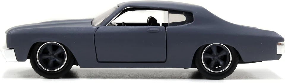Modello Auto CHEVROLET CHEVELLE Nera OPACA di DOM Fast Furious 1/32 Jada Toys - Immagine 3 di 4