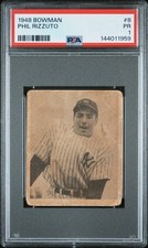 Phil Rizzuto Cards, Rookie Card and Autographed Memorabilia Guide 11