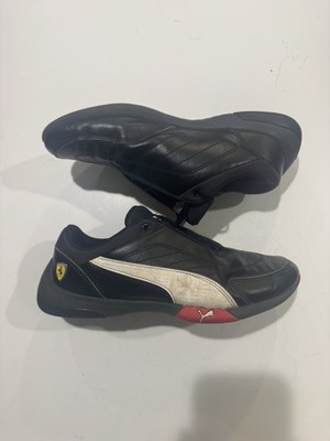 Puma Ferrari Drift Cat Motorsport Driving Shoes Black Red Mens 7