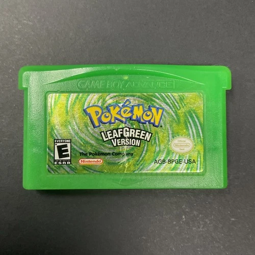 Pokémon: LeafGreen Version (Nintendo Game Boy Advance, 2004) UNTESTED Authentic