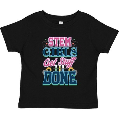 Inktastic STEM Science Technology Engineering Math Girl Toddler T-Shirt Future