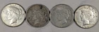 LOT OF 3 1922 S 1 1922 P PEACE SILVER DOLLARS #55