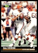1995 Pro Line Vinny Testaverde Cleveland Browns #143