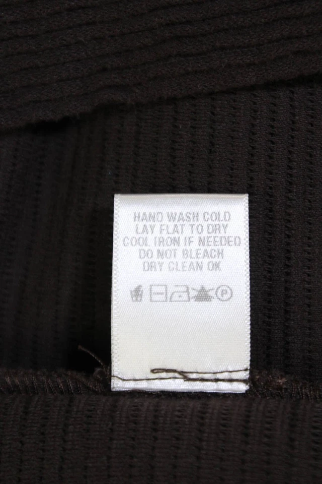 Kimberly Ovitz Womens Ribbed Scoop Neck Sleeveless Bodycon Dress Brown Size 4 - Image 4 of 4