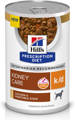 K/D Kidney Care Chicken & Vegetable Stew Wet Dog Food, Veterinary Diet, 12.5 Oz.