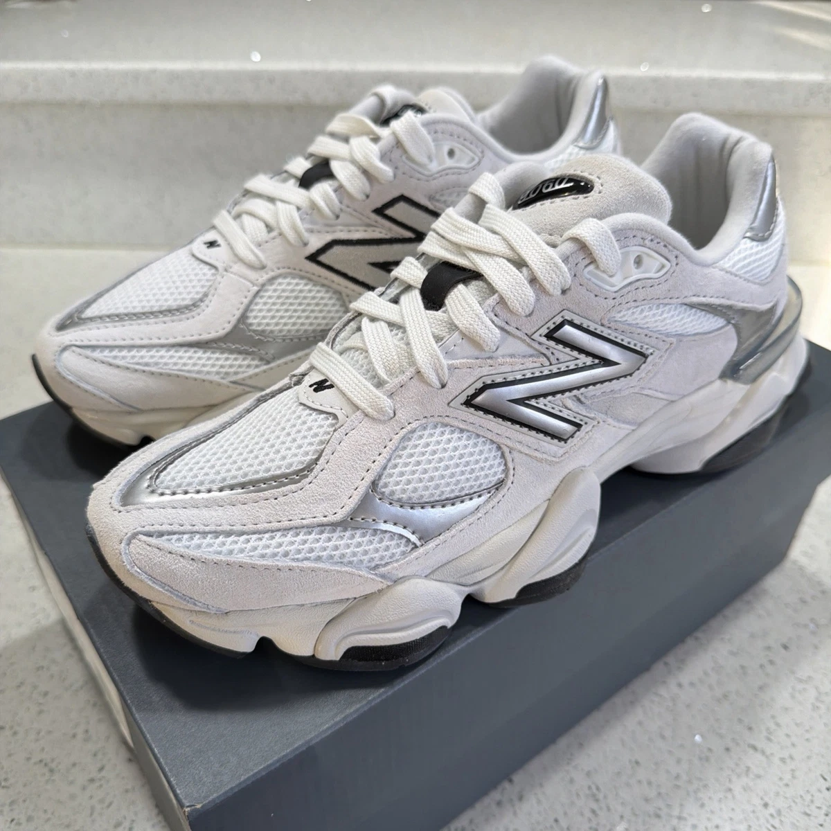 New Balance 9060 Black White | eBay