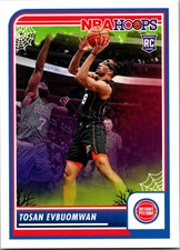 2023-24 Hoops Haunted Hoops #133 Tosan Evbuomwan