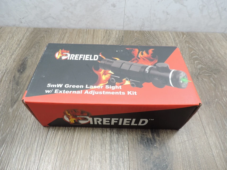 Mira láser Firefield (FF13030K) caja, interruptor, montaje y manual sin piezas de mira solamente Foto 2 de 4
