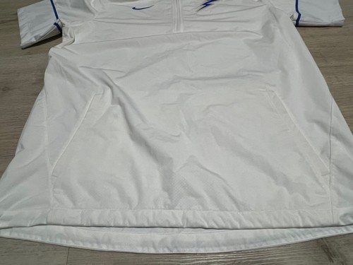 Air Force Falcons Nike 1/4 Zip Short Sleeve Football Sideline Size Large White - Picture 7 of 11