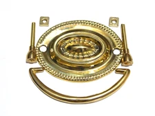 Brass Drawer Pulls Handles Duncan Phyfe Hepplewhite Style Chest Dresser Vanity