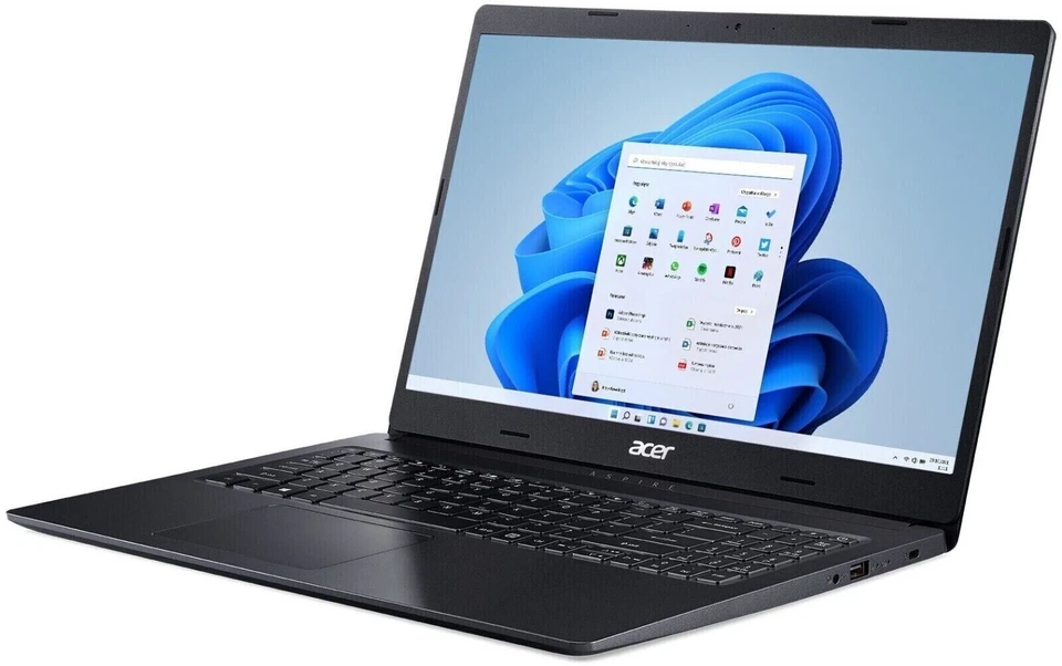 Acer Aspire 3 A315-23 15.6" AMD, Athlon Silver, 8GB RAM, 1TB HDD - Black 2021 - Image 4 of 4