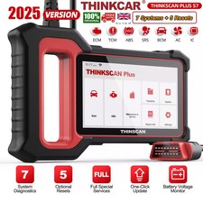Thinkscan Plus S7 Car OBD2 Scannr Code Reader Diagnostic Tool ABS SRS BCM IC AC