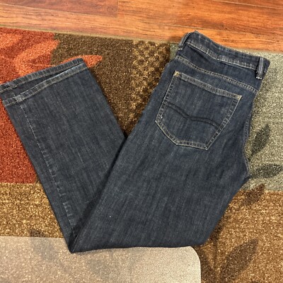 Mens Jeans Buffalo David Bitton Size 36 x 32 DrivenX Basic Straight Stretch Tall