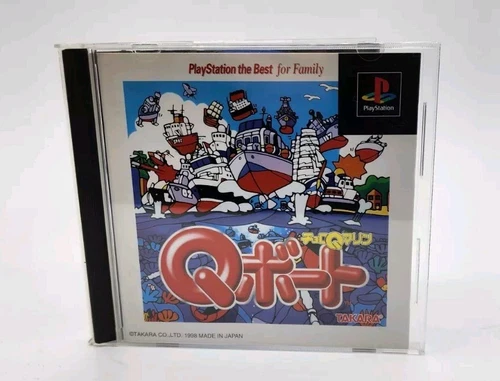 Japanese Choro Q Marine Q Boat Sony PlayStation 1 PS 1 Japan US Seller