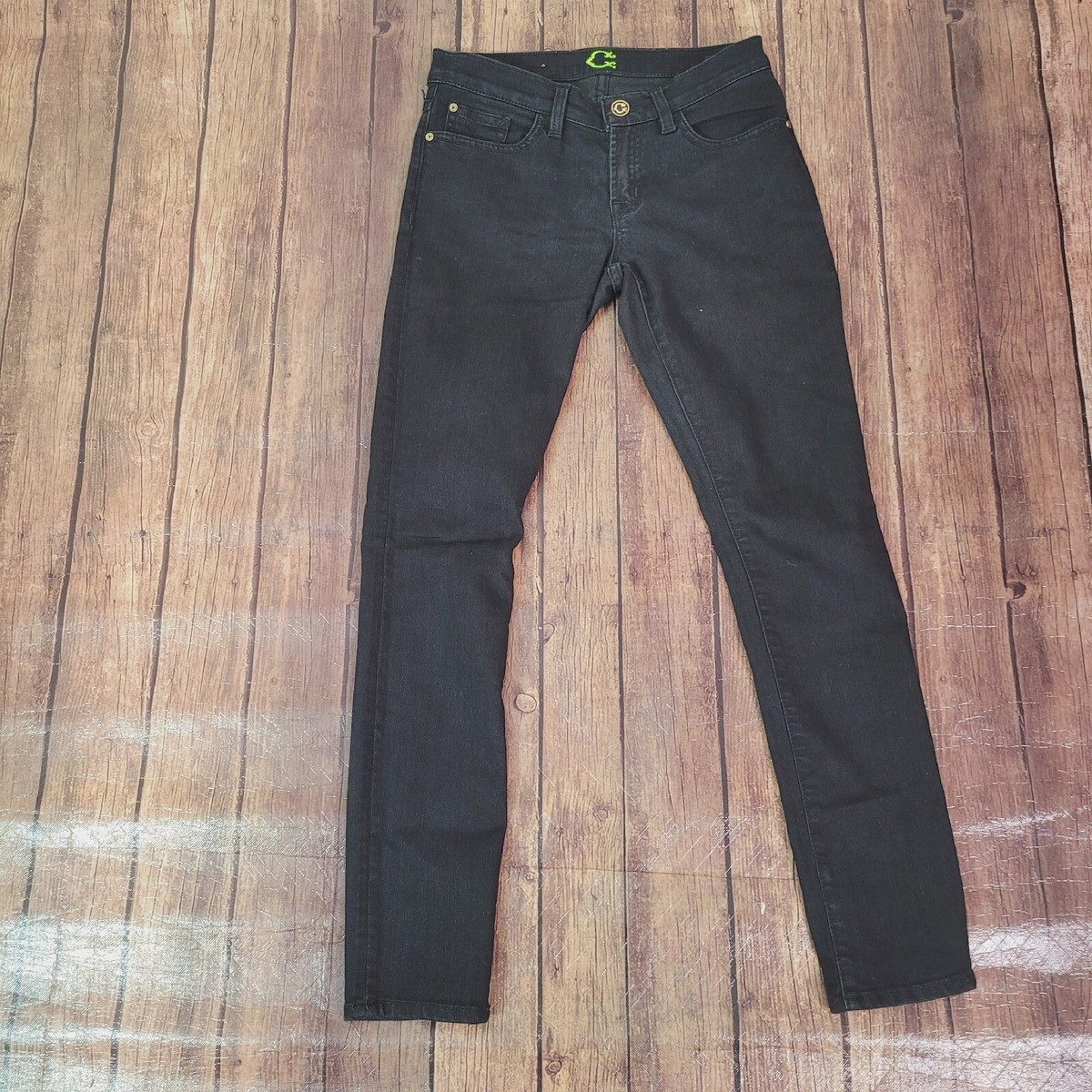 【WONDER WONDER】25SS★ [MADE] [Basic] Bermuda L Denim PT C. Wonder Womens Jeans Black 25S Short Skinny Low Rise