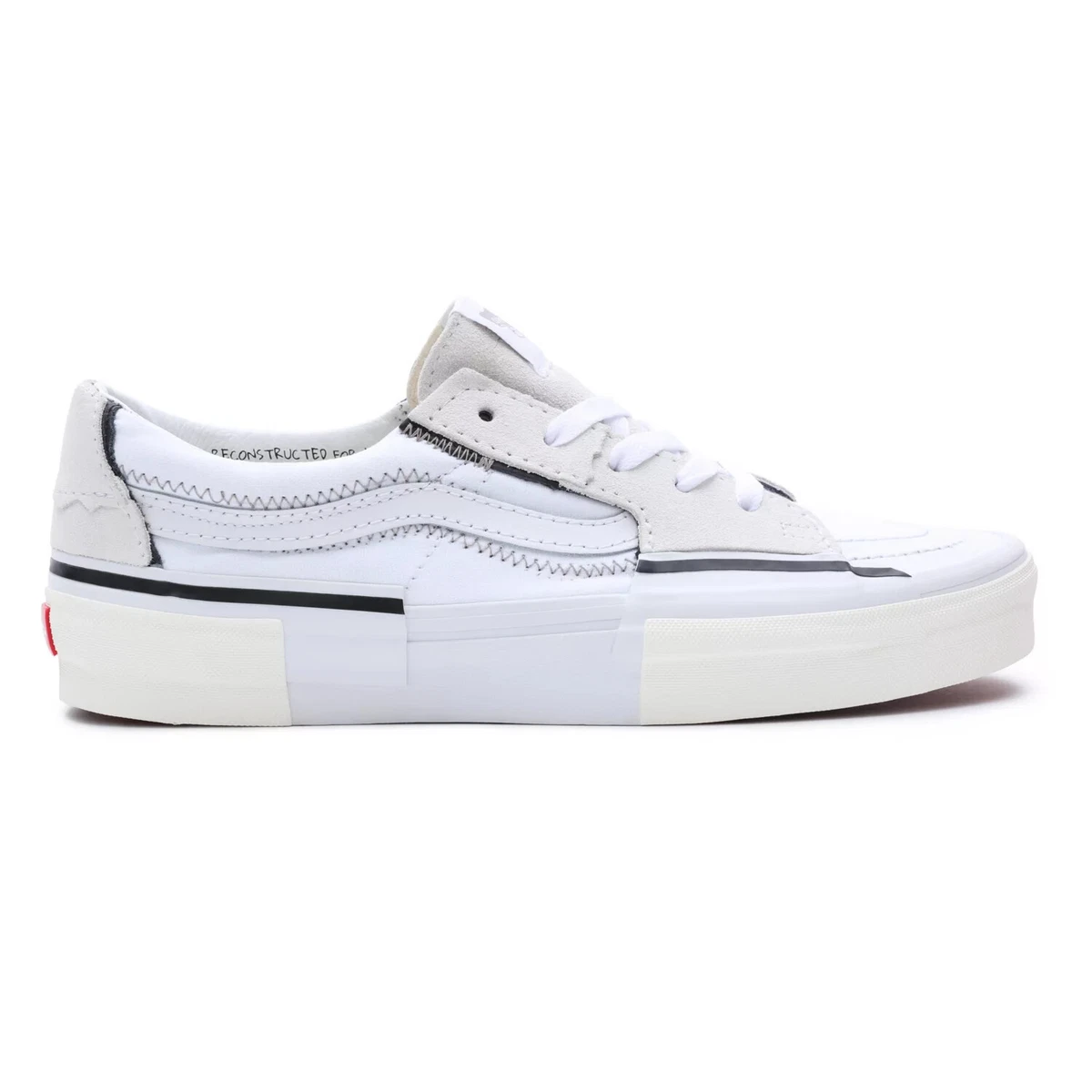 Vans Sk8-Low Reconstruct Limited Edition Shoes White