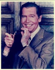 RARE IMAGE! “Mr. Television” Milton Berle Hand Signed 8X10 Color Photo COA