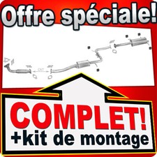 Échappement pour MAZDA 323 IV 323F 1.8 16V 103CH Hayon 1989-1994 Silencieux