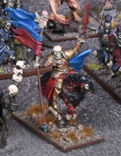Mantic Kings of War Undead 28mm Army Standard on Horse