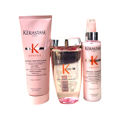 Kerastase Genesis Gift Set: Bain Hydra-Fortifiant Shampoo 8.5oz