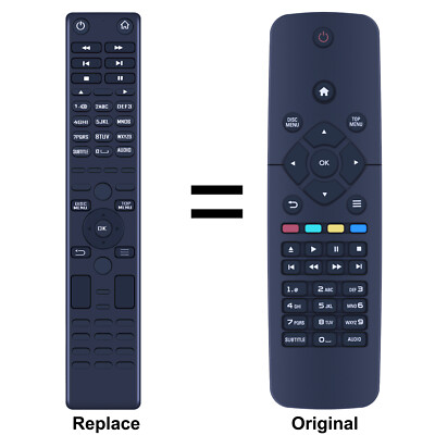 New Replace Remote Control For Philips RC5820 BDP2510B/12 BDP2110/05 DVD Player