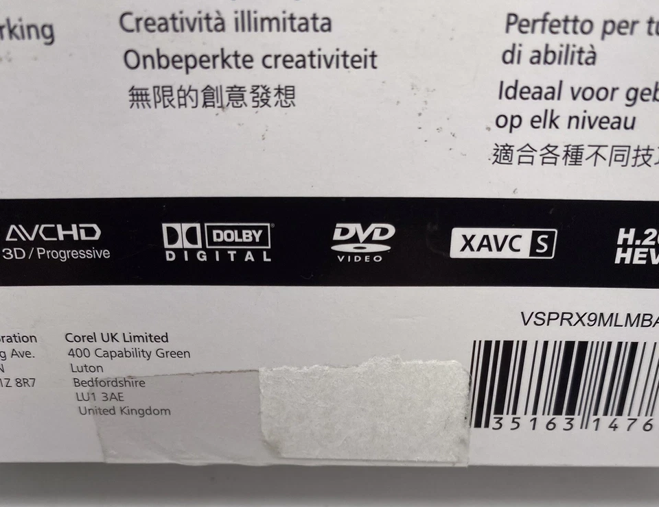 Corel VideoStudio Pro X9 For Windows Old Version (DVD)New - Image 4 of 4