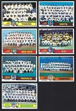 1979 Topps Unmarked Team Checklists $1.69 EACH High Grade You Pick from List