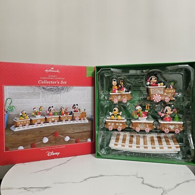 Disney Christmas Express 2016 Hallmark Special Edition Collector's Set XKT2299