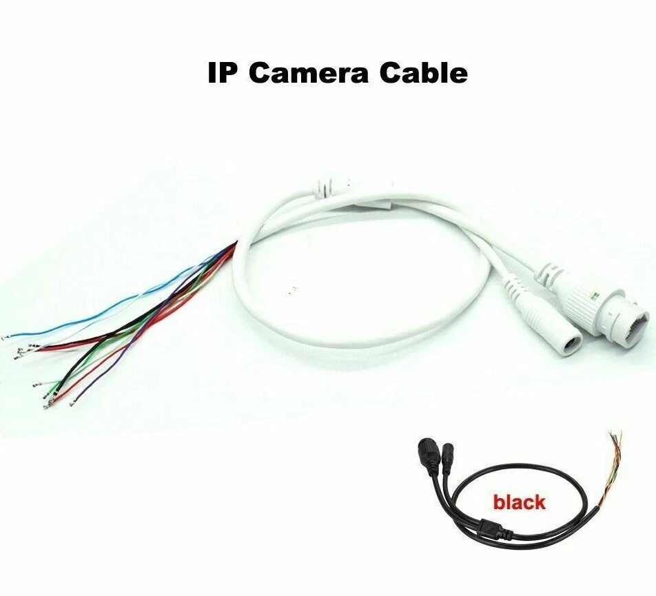 IP camera cable for IP network camera cable replace cable RJ45 camera Cable DC12