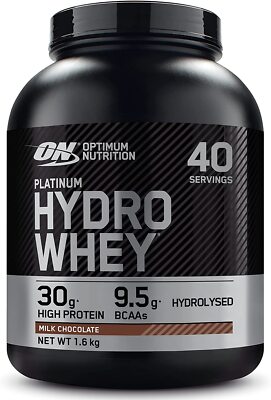 Optimum Nutrition ON Hydro Whey, Hydrolysed Whey Protein Isolate with Essential 