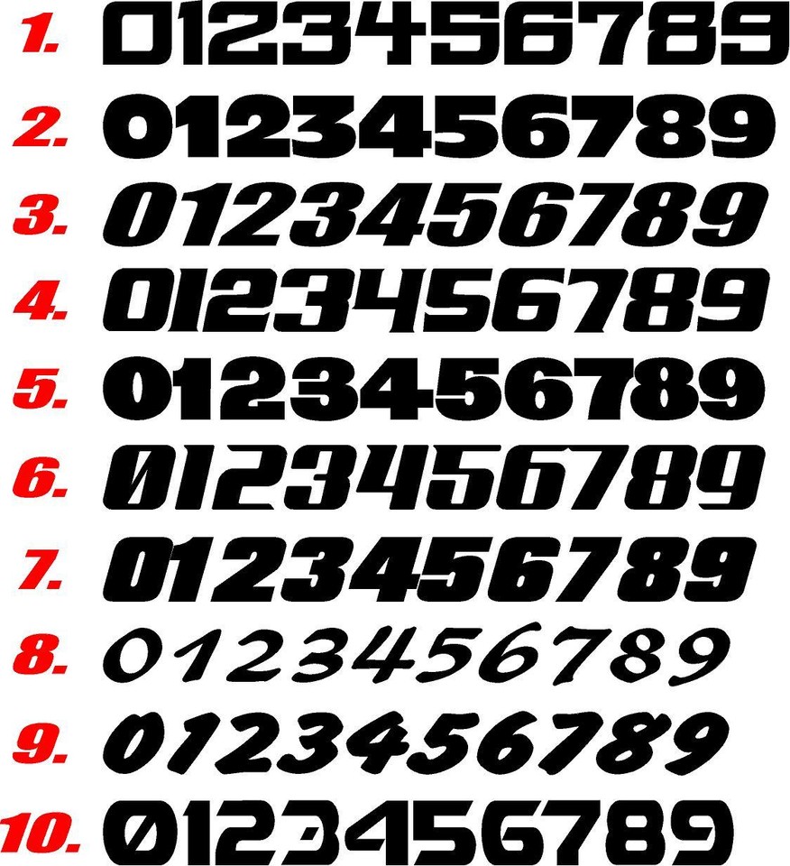 Autism Racing Numbers Autism Puzzle Race car numbers vinyl graphic decal set imca dirt late ...