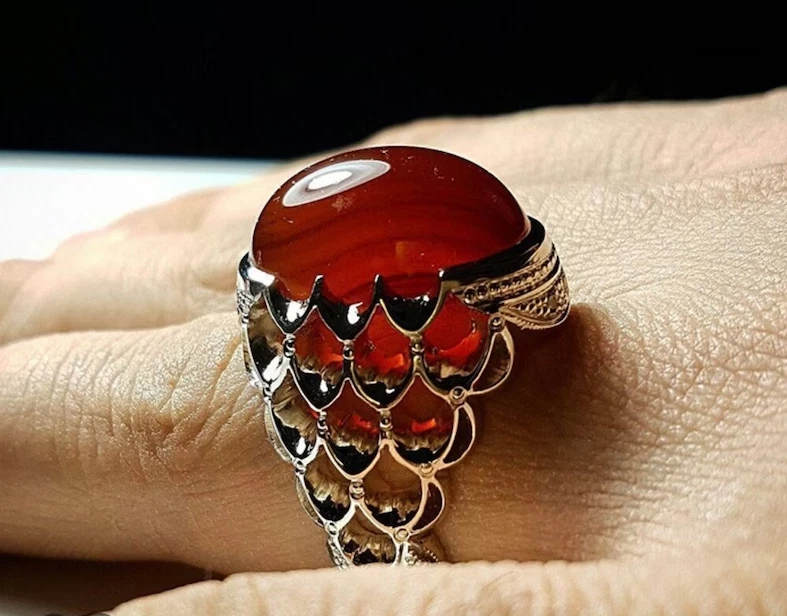 Carnelian aqeeq sale